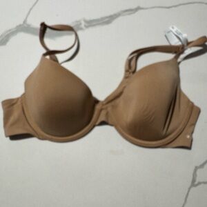 Aerie Tan Full Coverage Bra 34B NWT